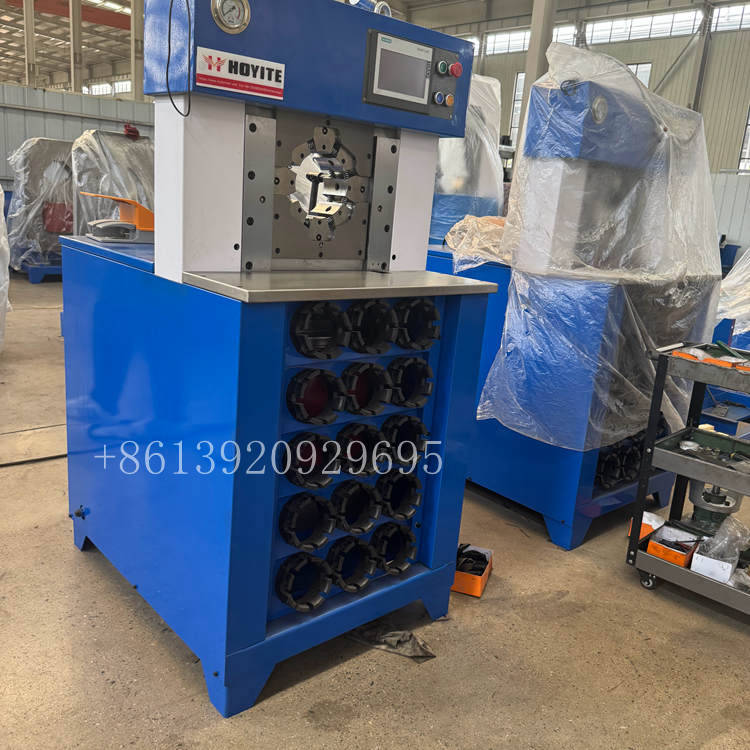 Fully automatic 3 inch hose crimping machine