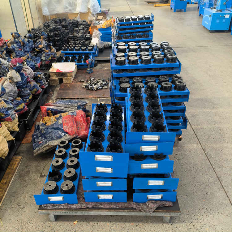 automatic crimping hydraulic machine factory show