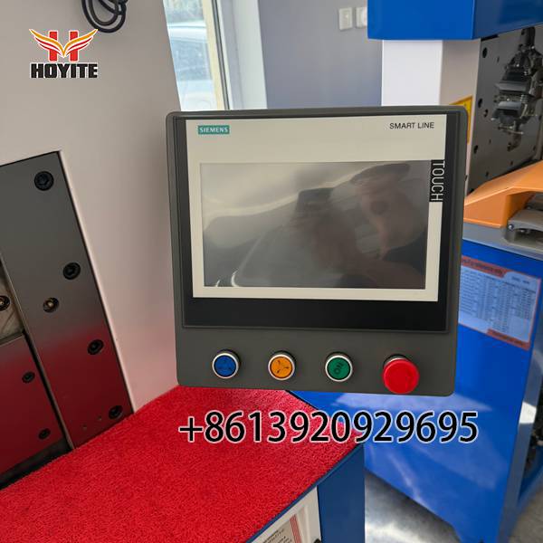 Digital PLC control panel of HYT-56T automatic hose swaging machine